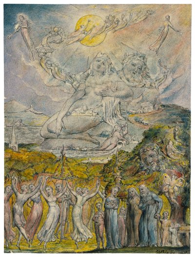 Een Zonnige Vakantie door William Blake